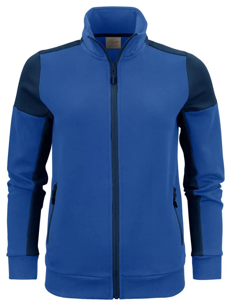 Prime Sweater Full Zip Damen - Kobalt/Marine