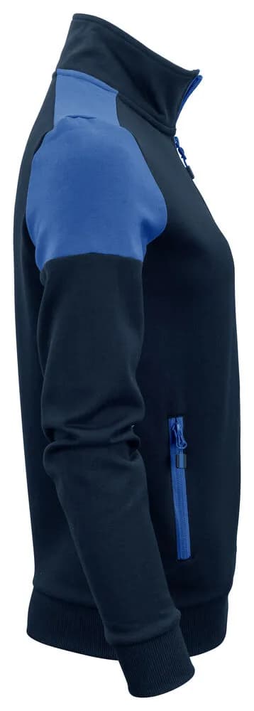 Prime Sweater Full Zip Damen - Marine/Kobalt