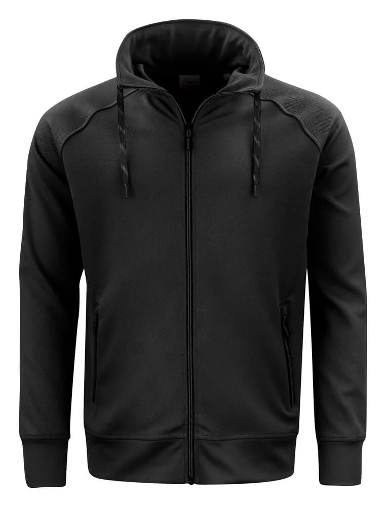 Jog RSX Pullover mit Reißverschluss Herren - Schwarz