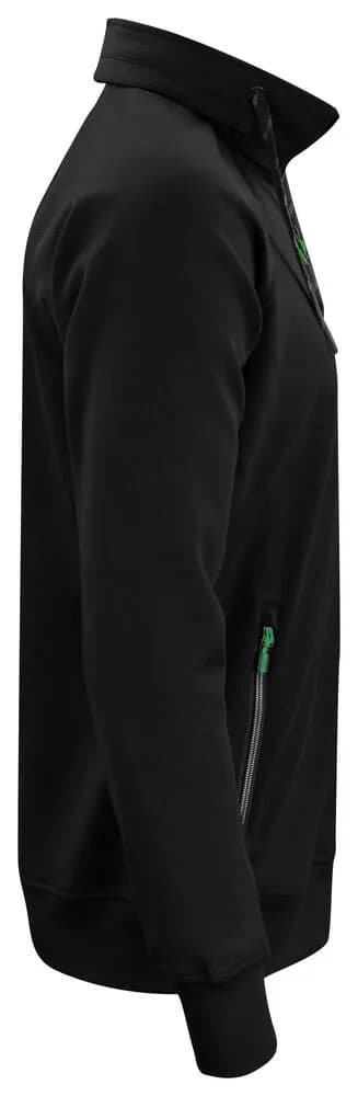 Jog RSX Pullover mit Reißverschluss Herren - Schwarz