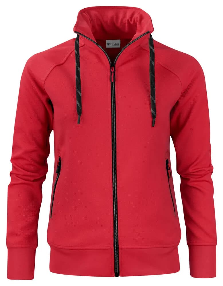 Jog RSX Pullover mit Reißverschluss Damen - Rot