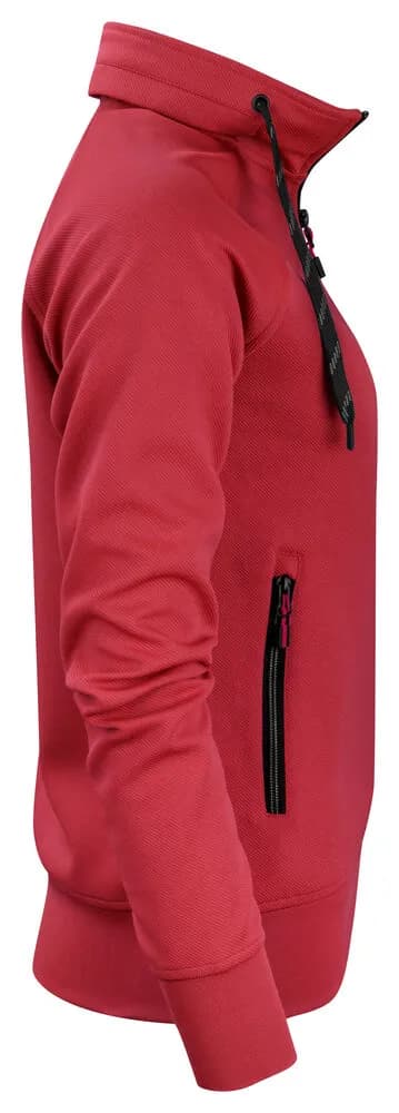 Jog RSX Pullover mit Reißverschluss Damen - Rot