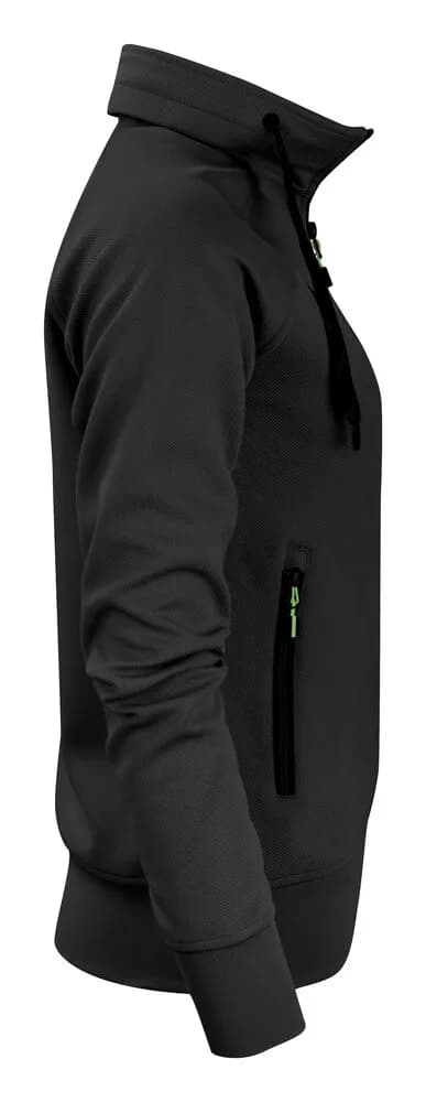 Jog RSX Pullover mit Reißverschluss Damen - Schwarz