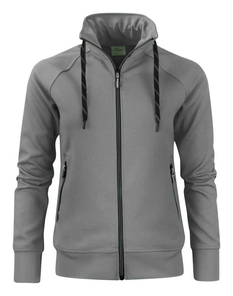 Jog RSX Pullover mit Reißverschluss Damen - Grau