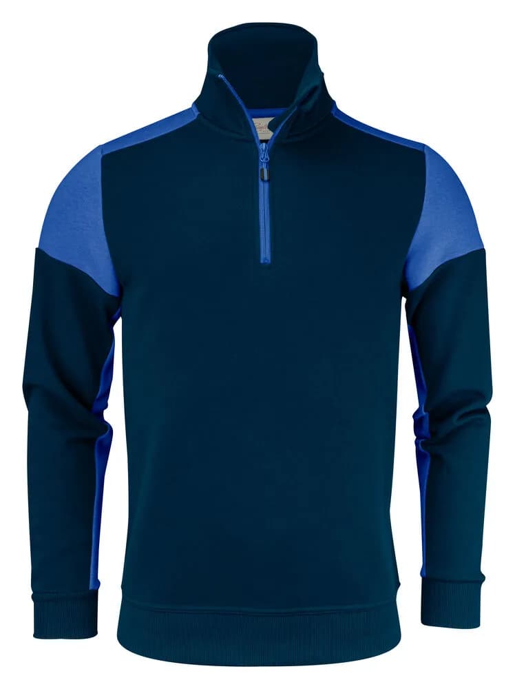 Prime Halfzip Sweater Unisex - Marine/Kobalt