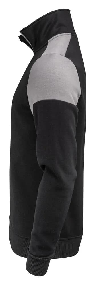 Prime Halfzip Sweater Unisex - Schwarz/Anthrazit