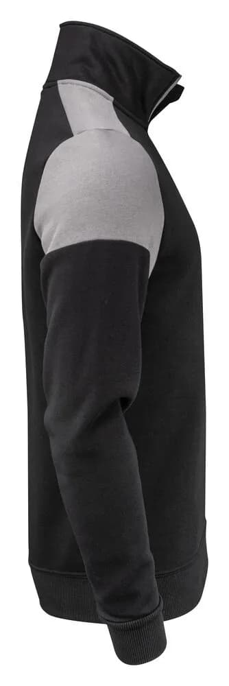Prime Halfzip Sweater Unisex - Schwarz/Anthrazit