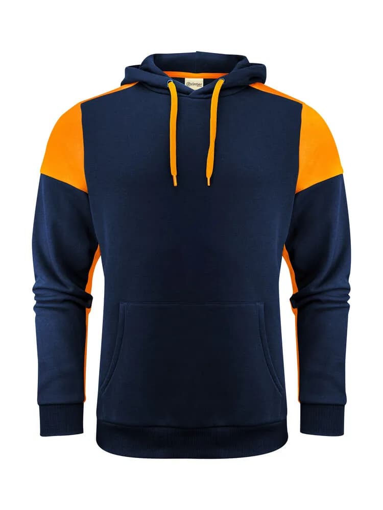 Prime Kapuzenpullover Unisex - Marine/Neonorange