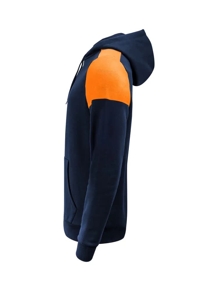Prime Kapuzenpullover Unisex - Marine/Neonorange