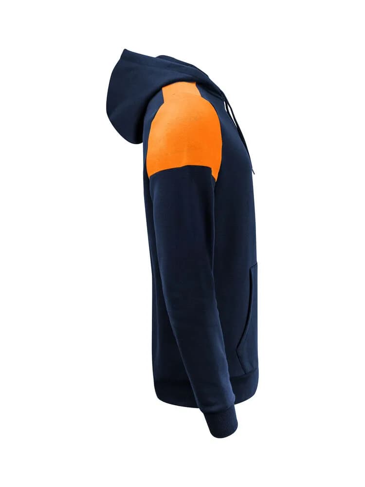 Prime Kapuzenpullover Unisex - Marine/Neonorange