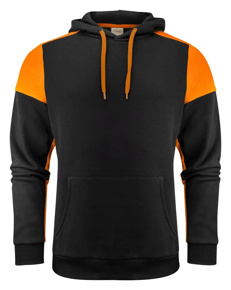 Prime Kapuzenpullover Unisex - Schwarz/Orange