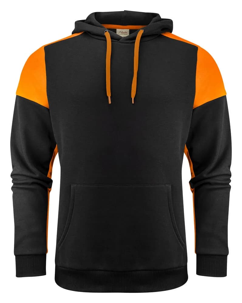 Prime Kapuzenpullover Unisex - Schwarz/Orange