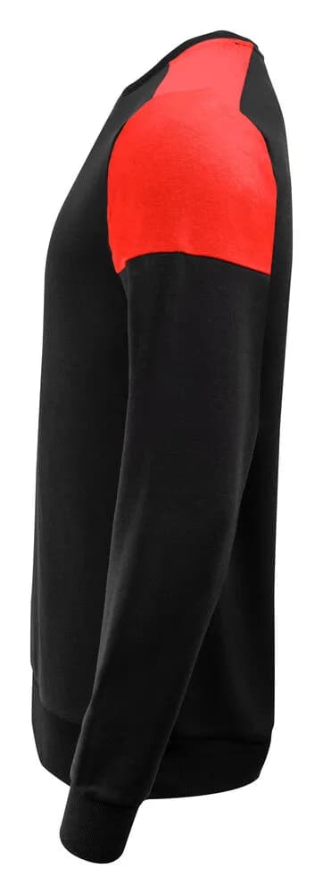 Prime Crewneck Pullover Unisex - Schwarz/Rot