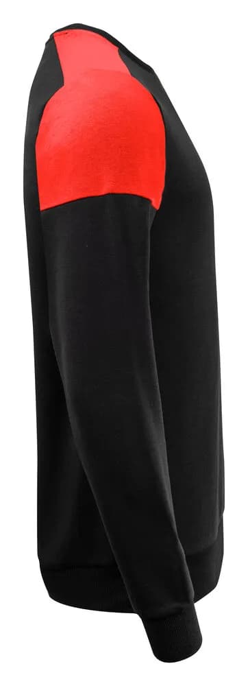 Prime Crewneck Pullover Unisex - Schwarz/Rot