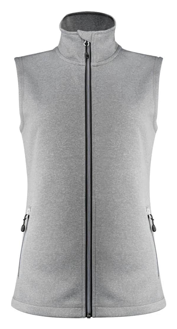 Powerslide Weste Damen - Grau Meliert