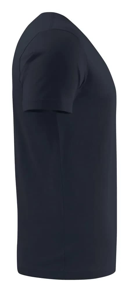 Heavy V-neck T-Shirt Herren - Dunkelmarine