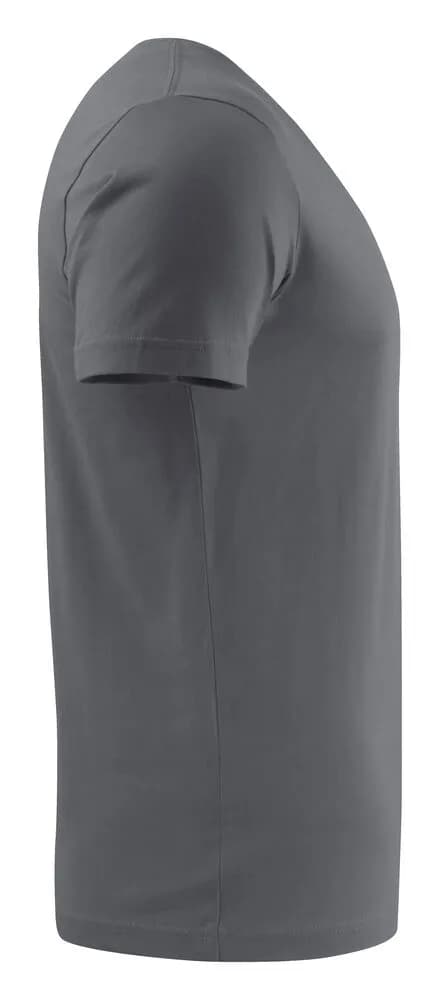 Heavy V-neck T-Shirt Herren - Grau