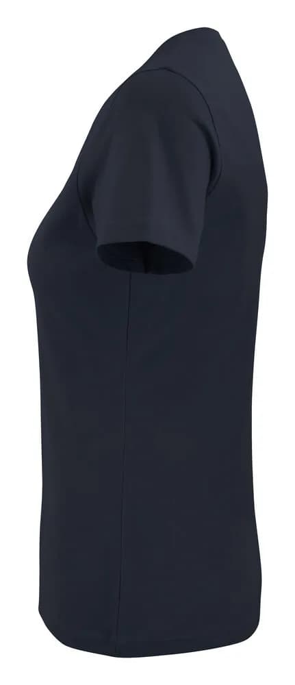 Heavy V-neck T-Shirt Damen - Dunkelmarine