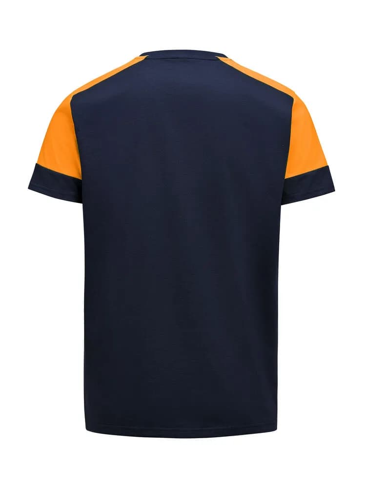 Prime T-Shirt Herren - Marine/Neonorange