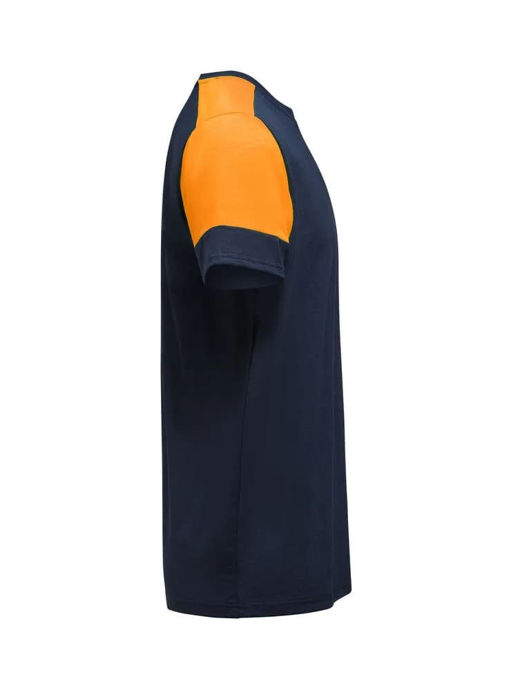 Prime T-Shirt Herren - Marine/Neonorange