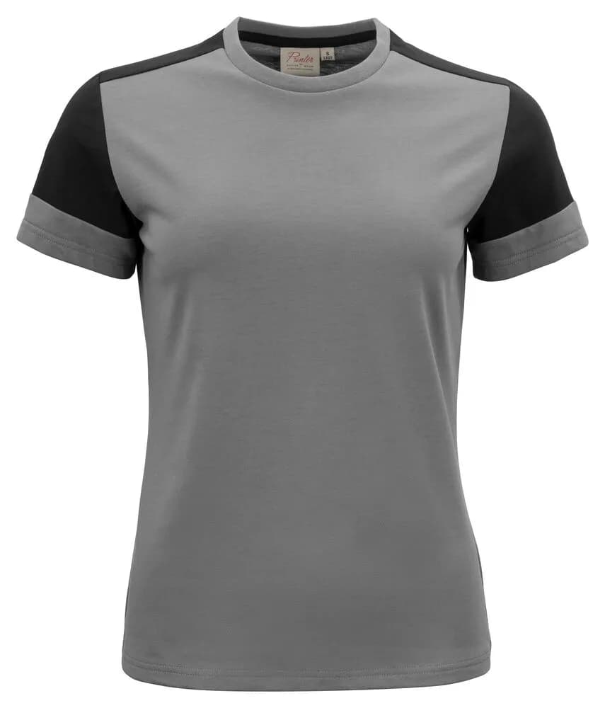 Prime T-Shirt Damen - Anthrazit/Schwarz