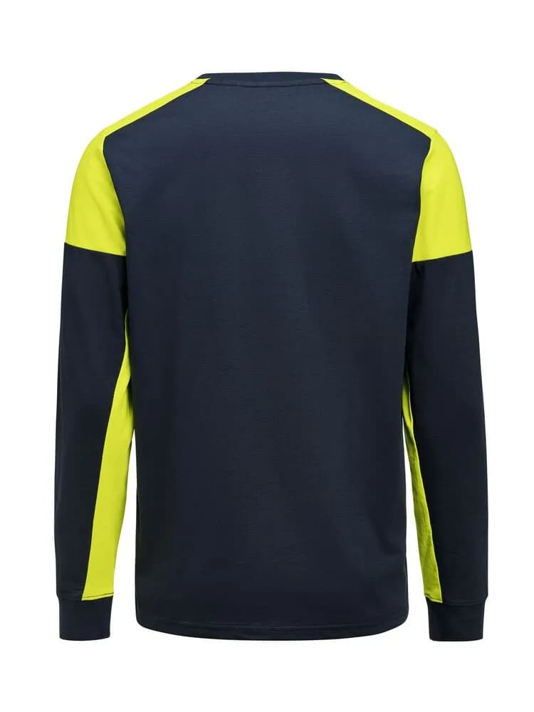 Prime T-shirt Long Sleeve T-shirt Herren - Marine/Neongelb