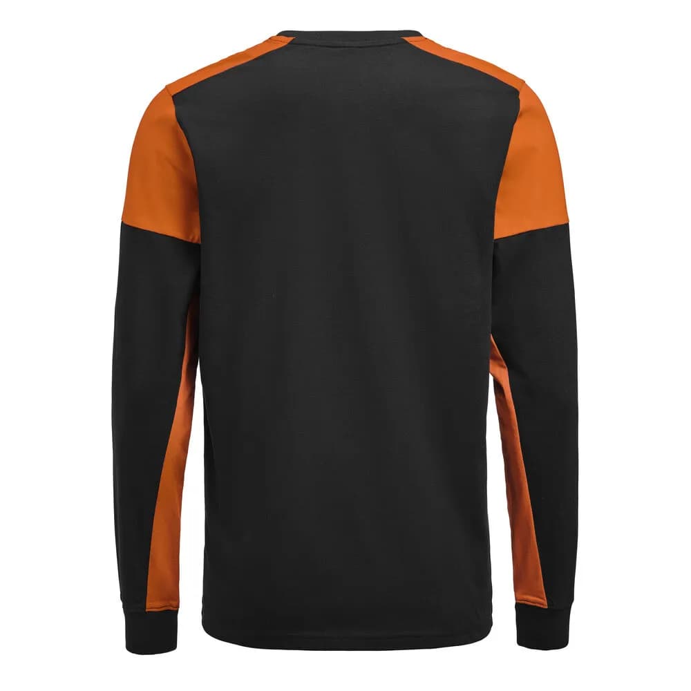 Prime T-shirt Long Sleeve T-shirt Herren - Schwarz/Orange