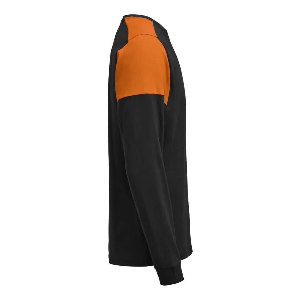 Prime T-shirt Long Sleeve T-shirt Herren - Schwarz/Orange