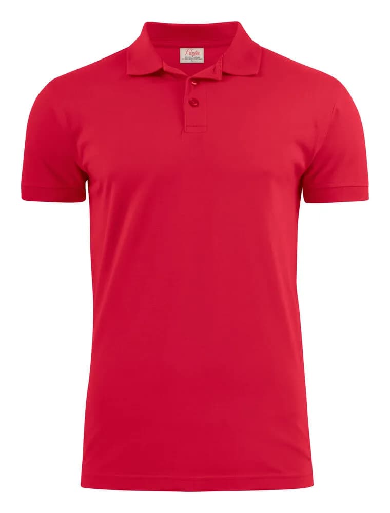 Surf Stretch Polo Pique Herren - Rot