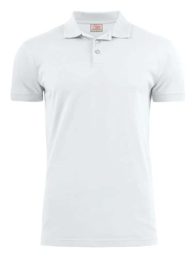 Surf Stretch Polo Pique Herren - Weiß