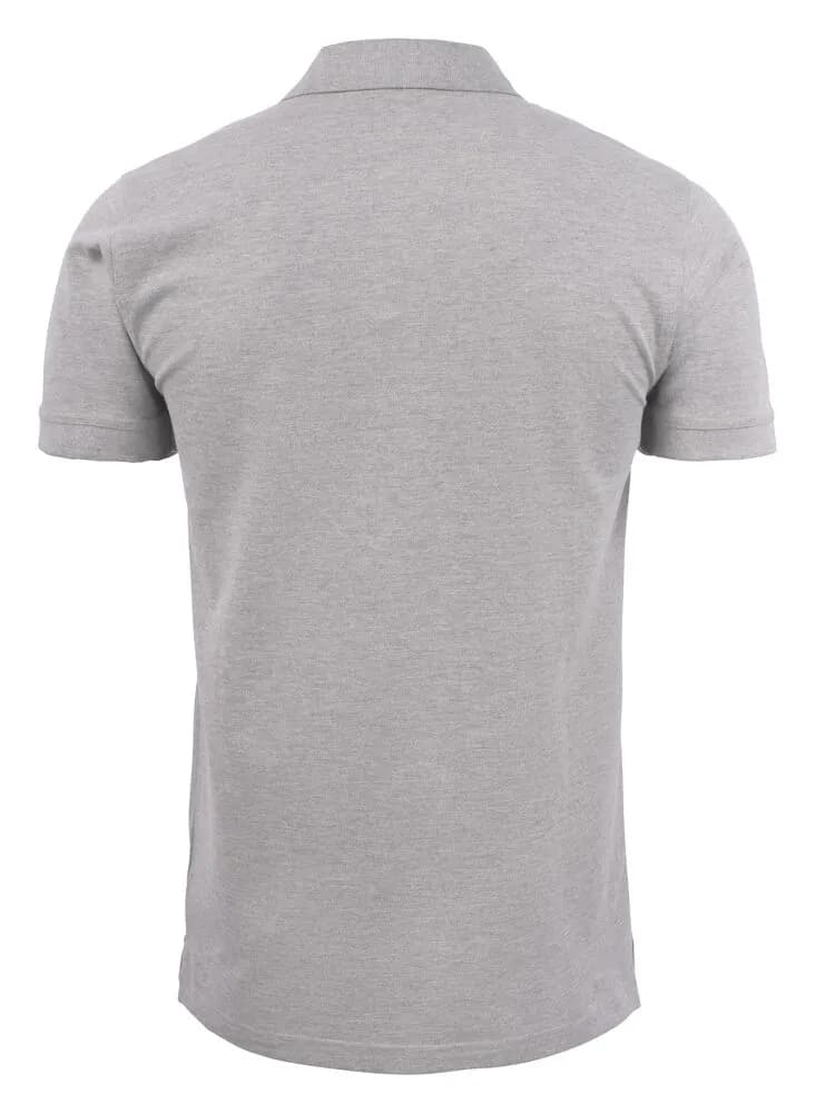 Surf Stretch Polo Pique Herren - Grau Meliert