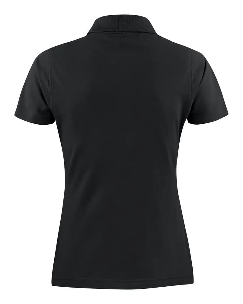 Surf Polo Pique Damen - Schwarz