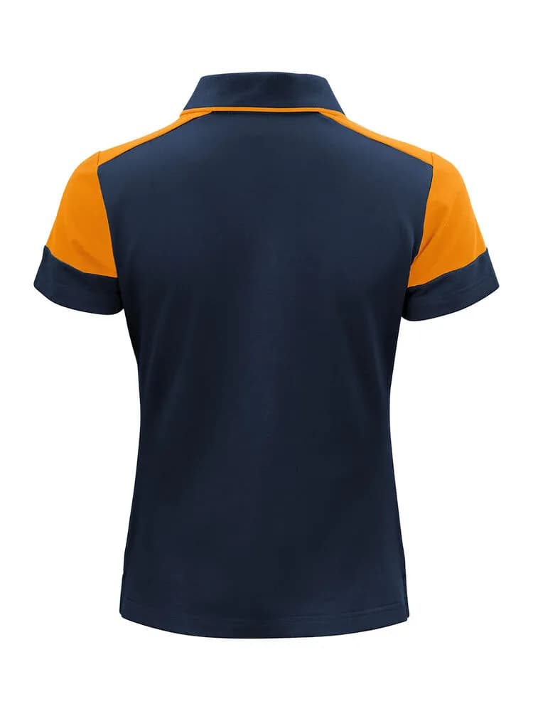 Prime Polo Damen - Marine/Neonorange