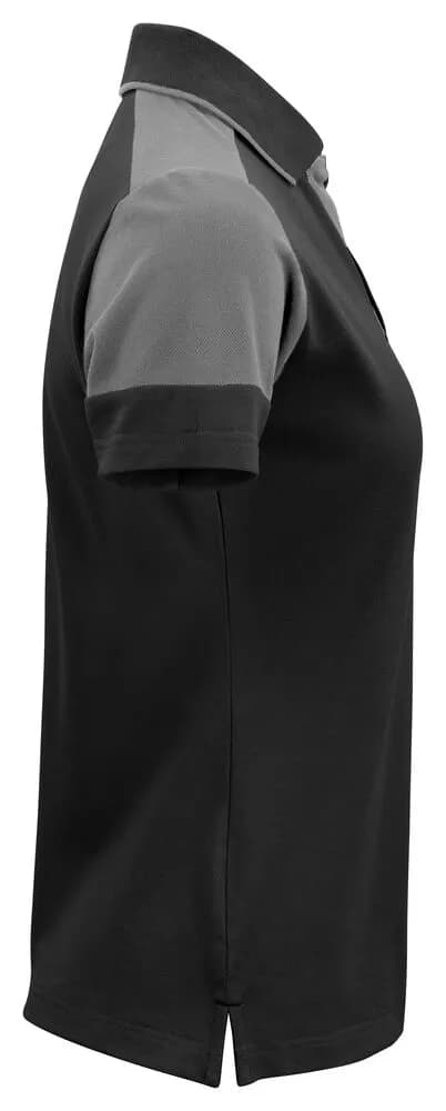 Prime Polo Damen - Schwarz/Anthrazit