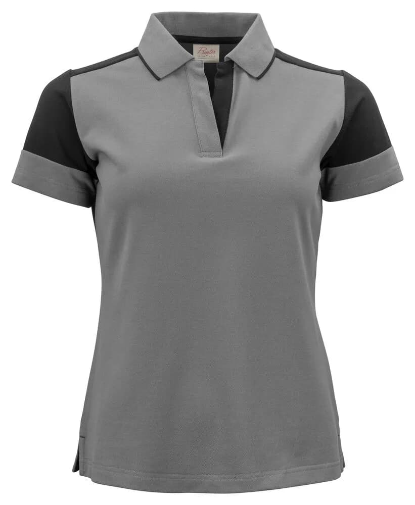 Prime Polo Damen - Anthrazit/Schwarz