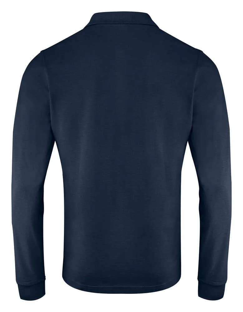 Surf Pro L/S Polo Pique Herren - Marine