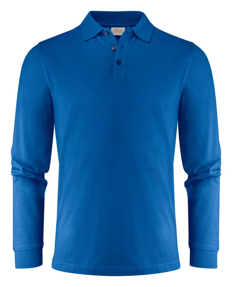 Surf Pro L/S Polo Pique Herren - Blau