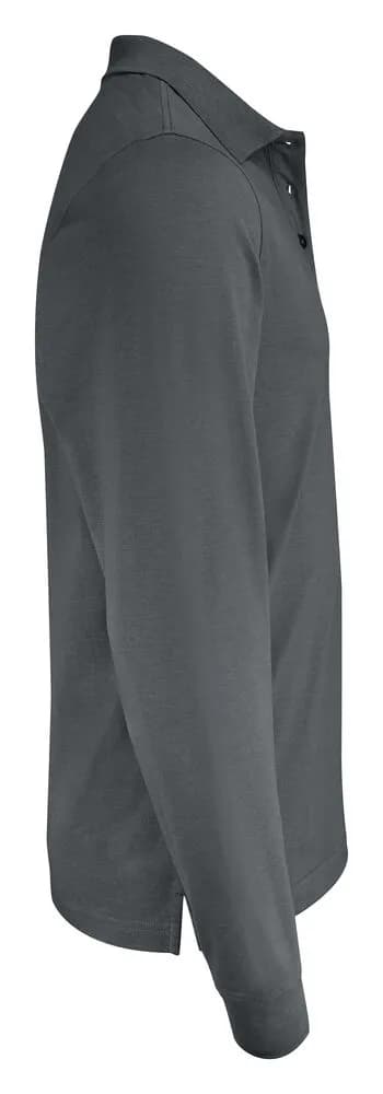 Surf Pro L/S Polo Pique Herren - Grau