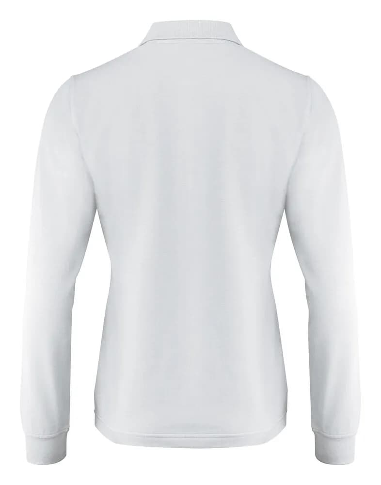 Surf Pro L/S Polo Pique Damen - Weiß