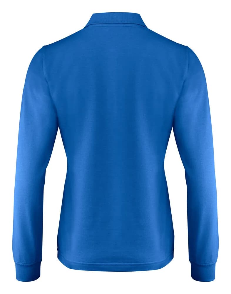 Surf Pro L/S Polo Pique Damen - Blau