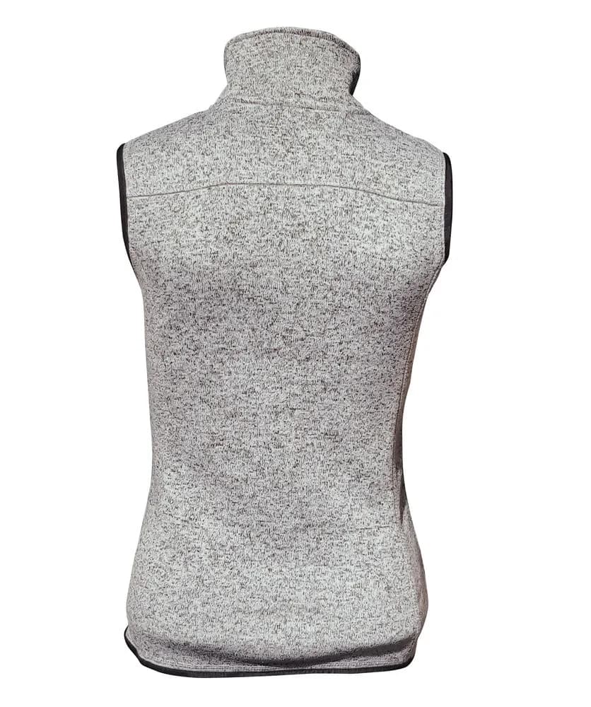 Santa Ana Weste Ladies - grau meliert