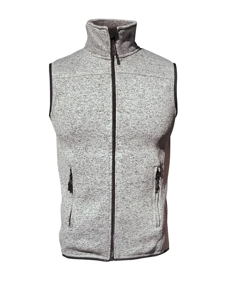 Richmond Weste - grau meliert