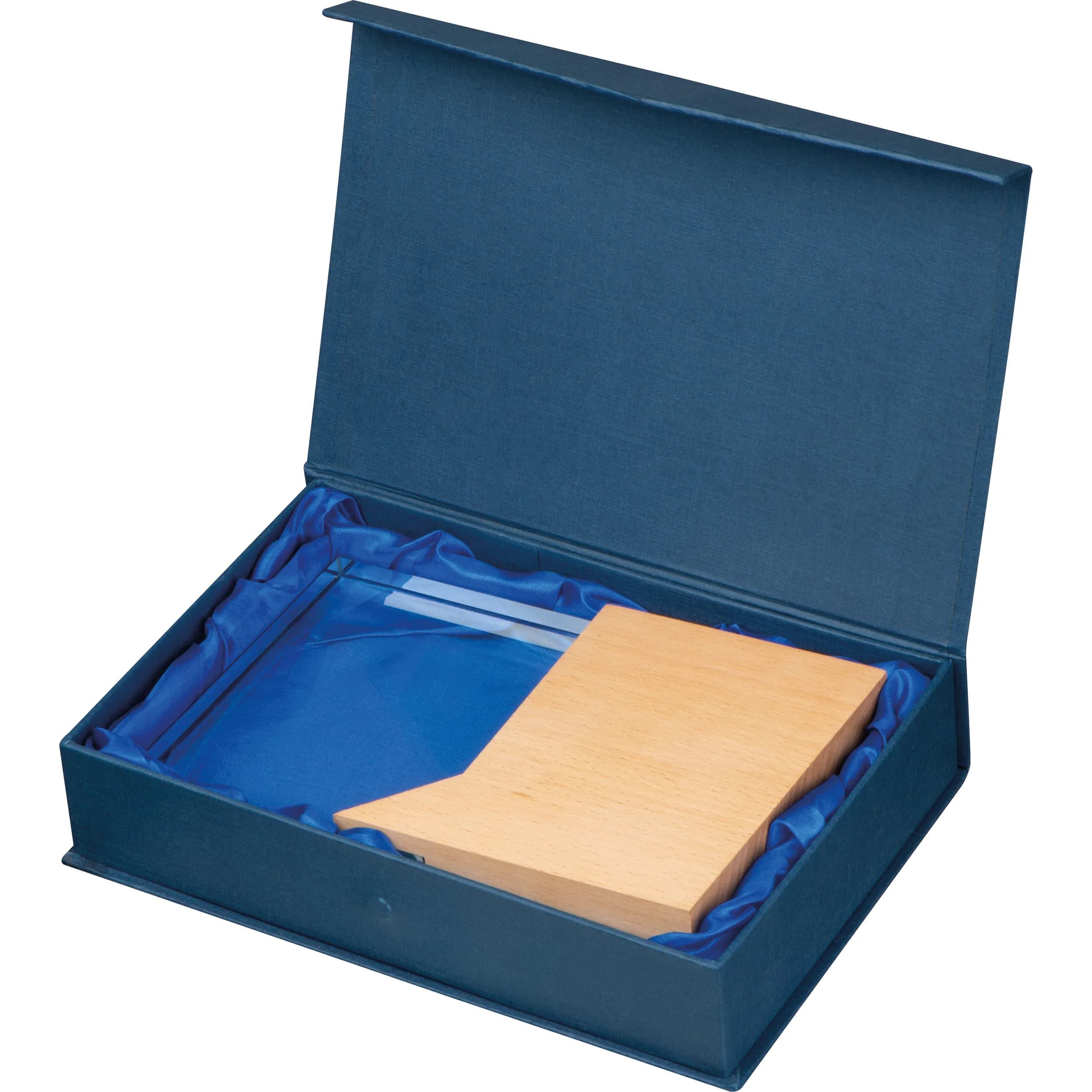 Trophäe mit Holzsockel GLORIA - beige