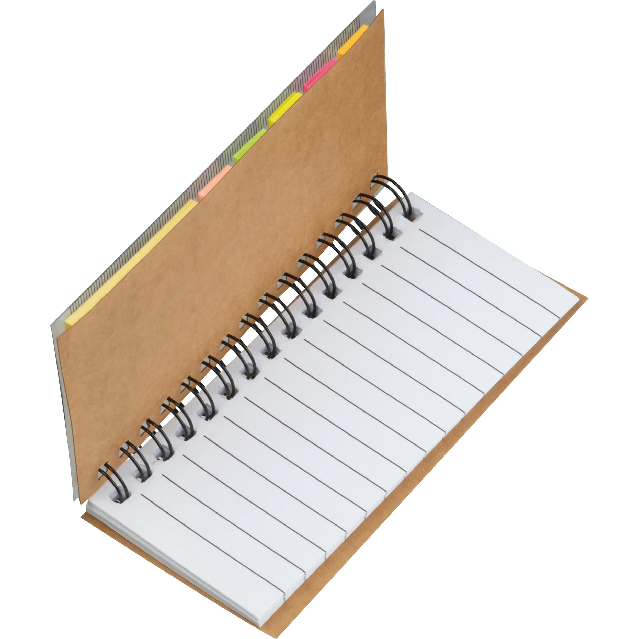 Haftnotiz Set mit Spiralblock ZOE - beige