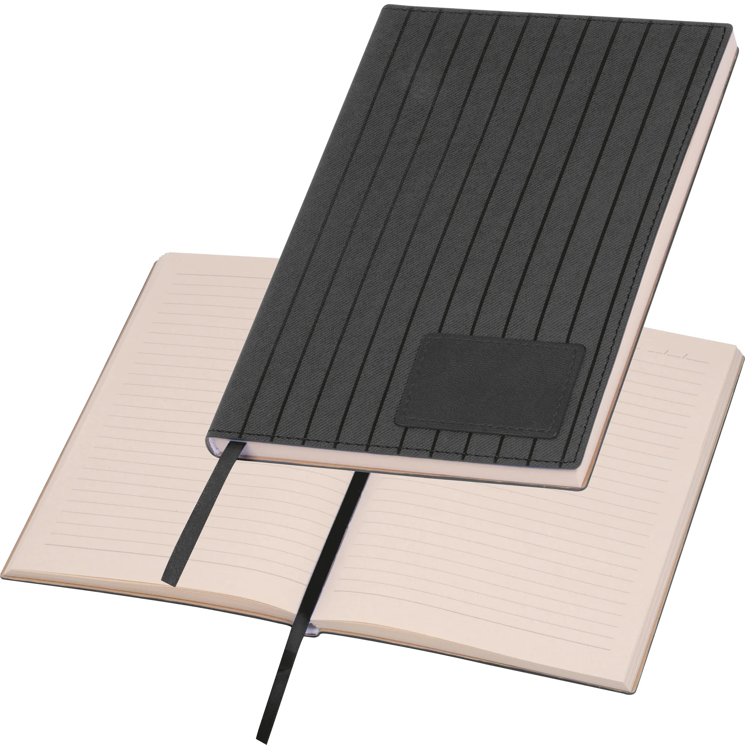 A5 Notizbuch mit Softcover STANLEY - schwarz