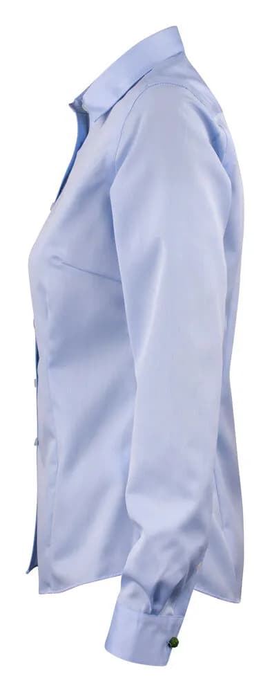 GB01 Twill Damen Blusen - Himmelblau