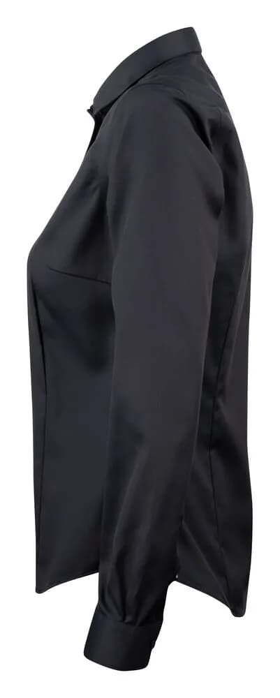 GB01 Twill Damen Blusen - Schwarz