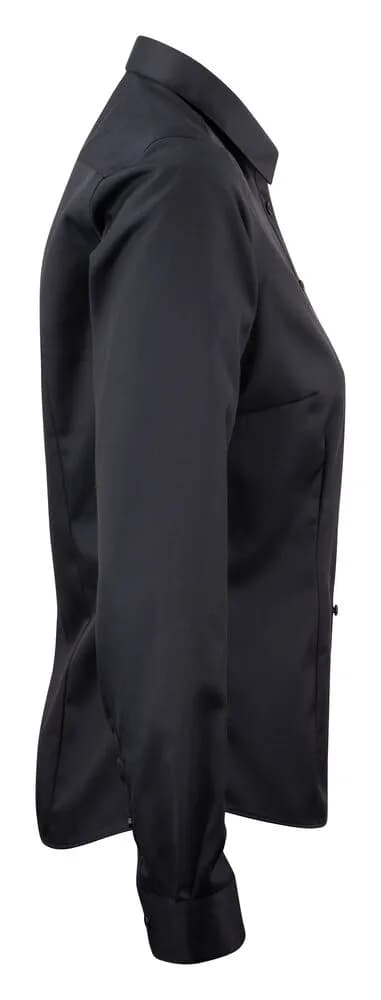 GB01 Twill Damen Blusen - Schwarz