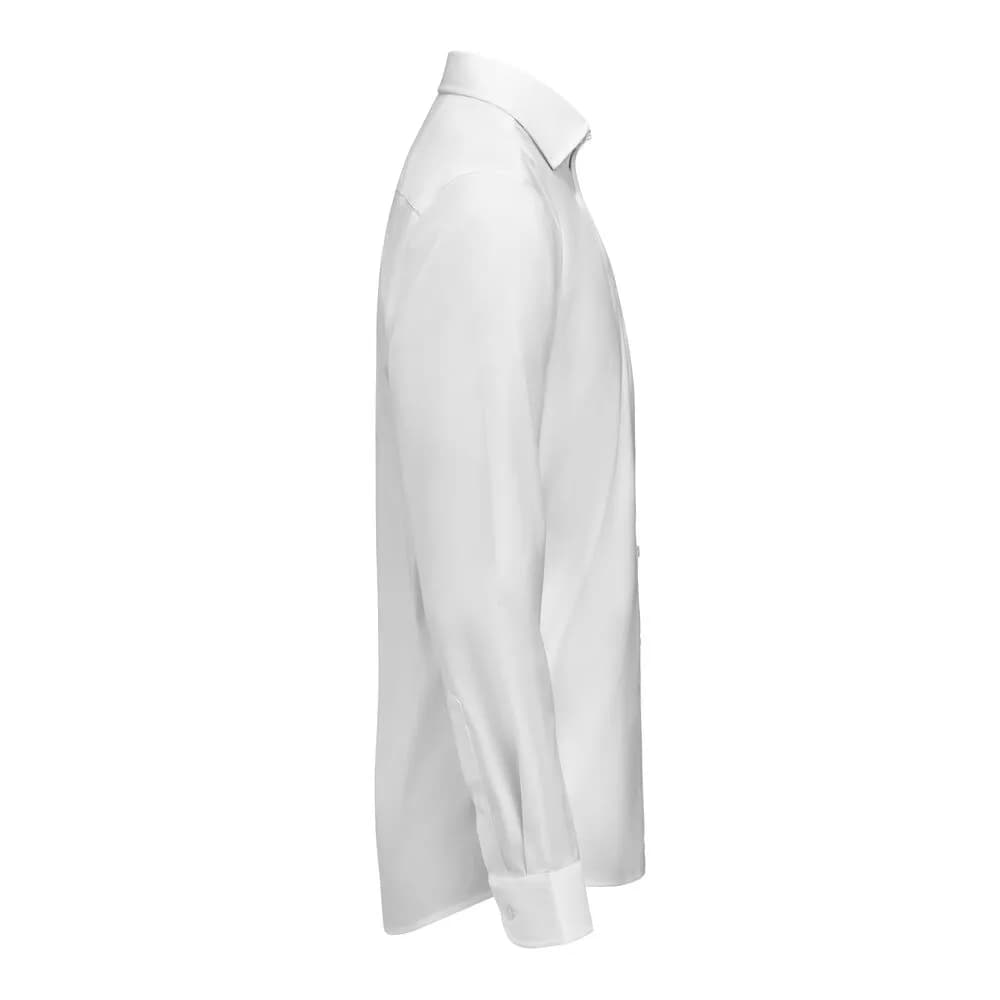 GB 02 Twill Stretch Hemd Regular Fit Herren - Weiß