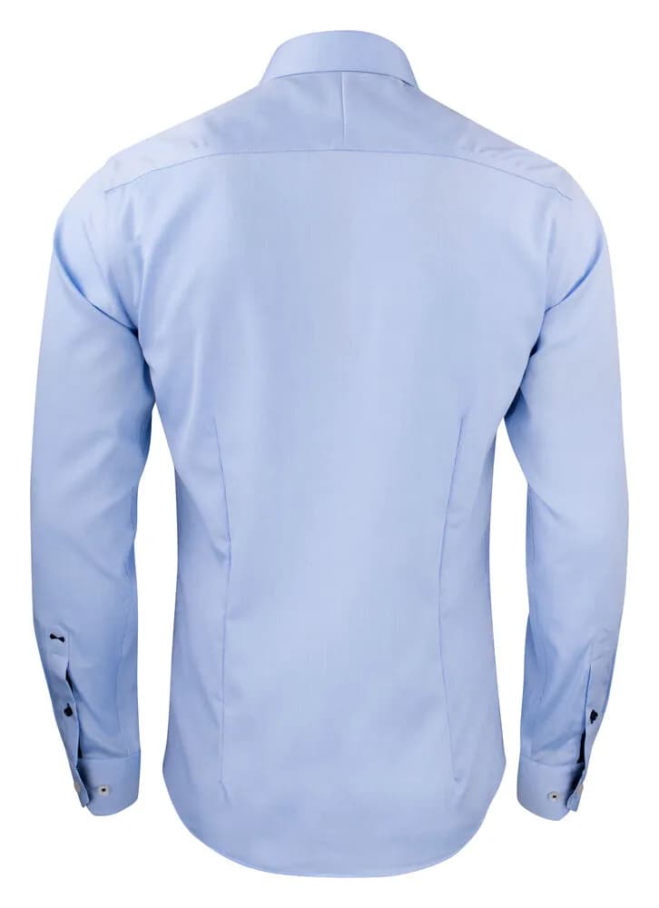 RB29 Bedford Hemd Slim Fit Herren - Himmelblau